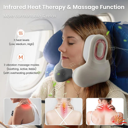 3 in 1 Neck Pillow for Travel