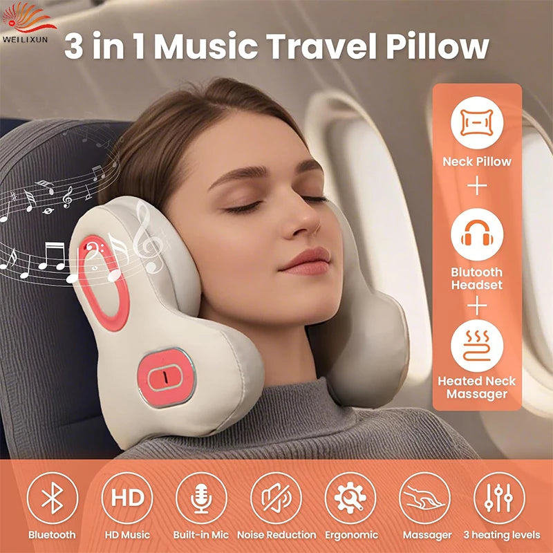 3 in 1 Neck Pillow for Travel